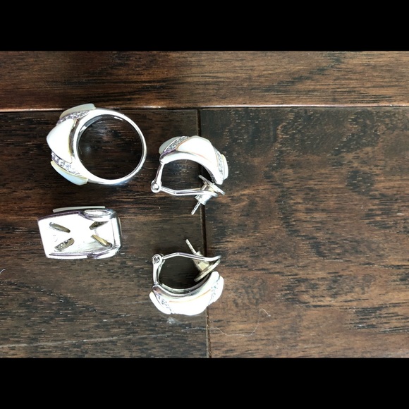 Mother of pearl jewelry set - Picture 3 of 4